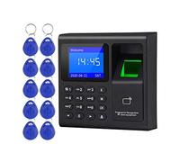 LIBO Intelligent Biométrique D'empreintes Digitales Temps Assistance Machine Time Clock Recorder Employé Enregistrement Dispositif de Contrôle D'accès Clavier avec RFID Porte-clés
