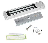 LIBO Serrure magnétique électrique 280 kg Contrôle d'accès Serrure de porte électronique en métal DC 12 V Type NC pour système de sécurité porte simple