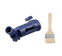 LIBOOI Rallonge de pinceau multi-angle, outil de bordure pour plafonds hauts, support de pinceaux à col de cygne pour manche d'extension