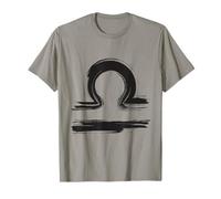Libra Drawn Scales Zodiac T-Shirt