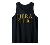 Libra King Top Birthday Gift for October Bday Libra Men Débardeur