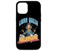 Libra Queen Balancing Chaos and Eyeliner Coque pour iPhone 12/12 Pro