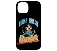 Libra Queen Balancing Chaos and Eyeliner Coque pour iPhone 14