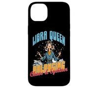 Libra Queen Balancing Chaos and Eyeliner Coque pour iPhone 14 Plus