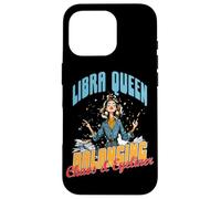 Libra Queen Balancing Chaos and Eyeliner Coque pour iPhone 16 Pro