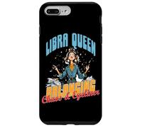Libra Queen Balancing Chaos and Eyeliner Coque pour iPhone 7 Plus/8 Plus