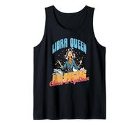 Libra Queen Balancing Chaos and Eyeliner Débardeur
