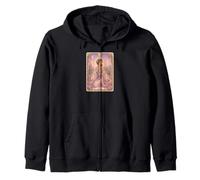 Libra Zodiac Sign Tarot Card | Fairy Tale Pastel Fantasy Art Sweat à Capuche