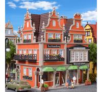 Librairie, intérieur avec éclairage, LED - VOLLMER 43842 - HO 1/87