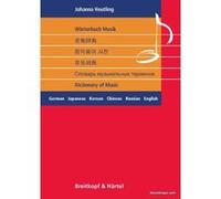 Librairie, papeterie, dvd... EDITION BREITKOPF HEUTLING JOHANNA - DICTIONARY OF MUSIC Technique G