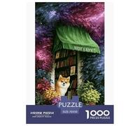 Librairie Puzzles 1000 Pièces Jeu De Défi Jouet Adultes Et Enfants Jeu De Puzzle Défi Éducatif Lien Familial Cadeau Décoration Maison 70x50cm/1000pcs