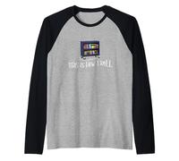 Librarian - This is How I Roll Library Book Bookworm Reading Manche Raglan