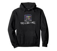 Librarian - This is How I Roll Library Book Bookworm Reading Sweat à Capuche