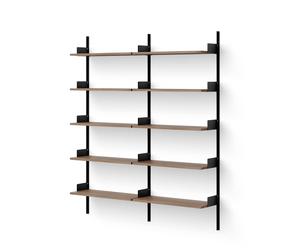 Library 1900 Étagère murale noyer New Works - 5712826419922