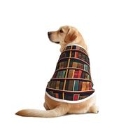 Library Bookshelf Book Print Dog Gilet, Soft Respirant Pet Shirt Vêtements Sans Manches Mode Vêtements Pour Moyennes et Grandes Races