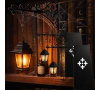 Library Lantern-Decorative Bookshelf Lighting,Vintage Bookshelf Lamp, Warm LED Nightlight for Reading Nook, Hanging Or Accent Light,Literary Gift for Home Office & Study Room (1pc)
