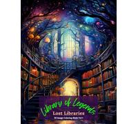 Library of Legends: Lost Libraries Coloring Book Vol 1