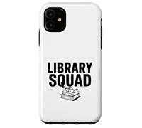 Library Squad Book Lovers Reading Team Funny Coque pour iPhone 11