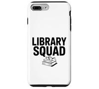 Library Squad Book Lovers Reading Team Funny Coque pour iPhone 7 Plus/8 Plus