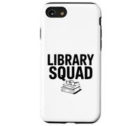 Library Squad Book Lovers Reading Team Funny Coque pour iPhone SE (2020) / 7/8
