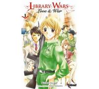 Library wars - Love and War - Tome 01 - Hiro Arikawa - Glénat - broché - Manga