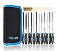 LIBRATON 13 Pièces Lime Diamant, Limes pour Métal, Jeu de Limes Aiguille
