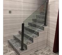 Libre association Clip de garde-corps de balcon, Clip de connexion de clôture de cour, colonne de garde-corps robuste, utilisé for les balcons, les terrasses et les porches(Corner Post,105cm(41.3in))