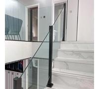 Libre association Clip de garde-corps de balcon, Clip de connexion de clôture de cour, colonne de garde-corps robuste, utilisé for les balcons, les terrasses et les porches(Corner Post,85cm(33.5in))