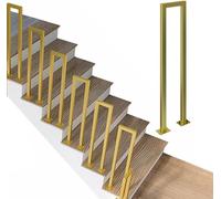 Libre association Garde-corps d'escalier, garde-corps d'escalier for les conversions d'escaliers/escaliers, rampes de loft(U Shape-2 Pcs,60cm)