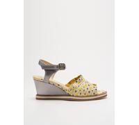 libre comme l'air chaussures femme de couleur jaune