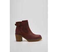 libre comme l'air chaussures femme de couleur rouge