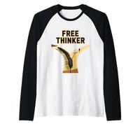 Libre penseur Non-conformité Indépendant Mindset Forked Path Manche Raglan