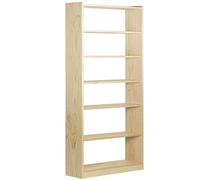 Librería Gala 7 Baldas de 79,6 cm Pino macizo