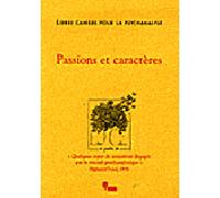 Libres cahiers pour la psychanalyse n13 passions et caracteres Tome 13 - Catherine Chabert - In Press Eds - broché - Revue