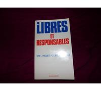 Libres et responsables : RPR - Projet pour la France