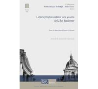 Libres propos autour des 40 ans de la Loi Badinter: Actes de la journée du 6 juin 2025