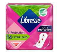 LIBRESSE Serviettes hygiéniques invisibles Super - Lot de 14 serviettes