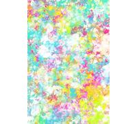 Libreta Acuarela Pastel: Cuaderno sin Renglones con Manchas de Colores Suaves