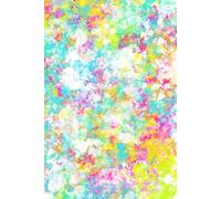 Libreta Acuarela Pastel: Cuaderno sin Renglones con Manchas de Colores Suaves