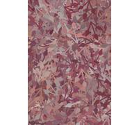 Libreta con Patrón Botánico en Tonos Tierra: Cuaderno sin líneas con estilo natural y sobrio