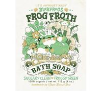 Libreta Frog Froth Bath Soap: Cuaderno Cottagecore para Self-Care, Notas de Naturaleza y Regalos Adorables.