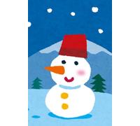 Libreta Muñeco de Nieve: Cuaderno Infantil con Renglones y Paisaje Invernal Ilustrado