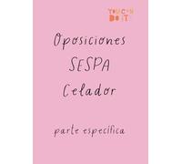 Libreta para apuntes Oposiciones Celador parte específica.