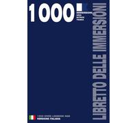 LIBRETTO DELLE IMMERSIONI B/N - 1000 IMMERSIONI ARIA • NITROX • TRIMIX: Per subacquei appassionati, principianti, esperti e corsi di formazione ... - Copertina flessibile - Versione italiana