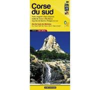 Libris Wanderkarte 09. Corse Du Sud (Gr20) - Porto - Sagone - Pays D'ajaccio - Vallée De Taravo - Alta Rocca - Aiguilles De Bavella - Rivages Du Sud. 1 : 60 000