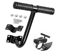 LIBRNTY Accoudoir arrière de vélo,Poignée de siège arrière de vélo,poignée de vélo de Montagne,Poignée Ergonomique Antidérapante Structure en Acier Léger Compatible avec Tubes de 15-26mm