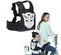 LIBRNTY Harnais Moto Enfant,Ceinture de Sécurité Moto pour Enfants,Réglable Harnais Moto Enfant,Harnais de sécurité pour Harnais réfléchissant et Pliable,Convient aux Enfants de 3 à 12 Ans