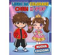 Libro da Colorare Chibi K-Pop: Oltre 60 Disegni Divertenti E Creativi Per Bambini, Ragazzi E Fan Di Ogni Età