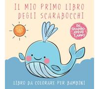 Libro da colorare e scarabocchiare a partire da 1 anno: 50 semplici motivi per scarabocchiare e colorare - ideale per bambini creativi e le loro prime opere d'arte