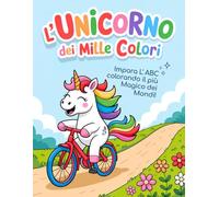 Libro da Colorare Unicorni e Alfabeto - Attività Educative per Bambini 3-7 Anni con Giochi, Labirinti e Disegni Facili da Colorare: Libro educativo e ... con un unicorno da colorare e un gioco